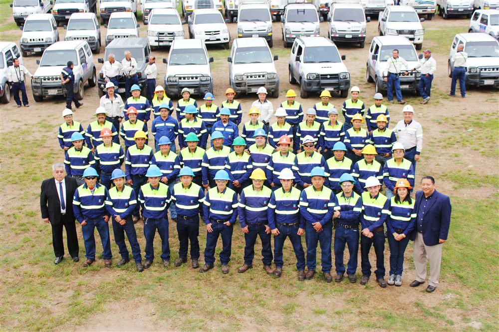 Equipo del área de proyectos de COMSEGSA